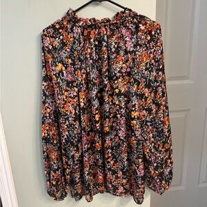 H&M Multicolored Floral Blouse
